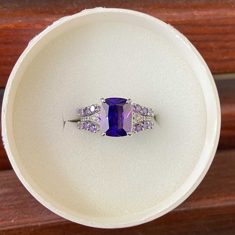 Bomb Party Dreams of Joy Array Amethyst & Cubic Zirconia